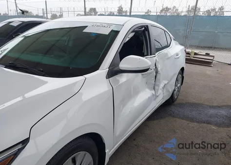 2020 Nissan Sentra S Xtronic Cvt z USA, uszkodzony, nr VIN 3N1AB8BV0LY285379